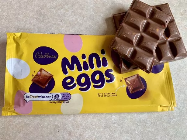 Cadbury Mini Egg Tablet (110g) - Imported from the UK