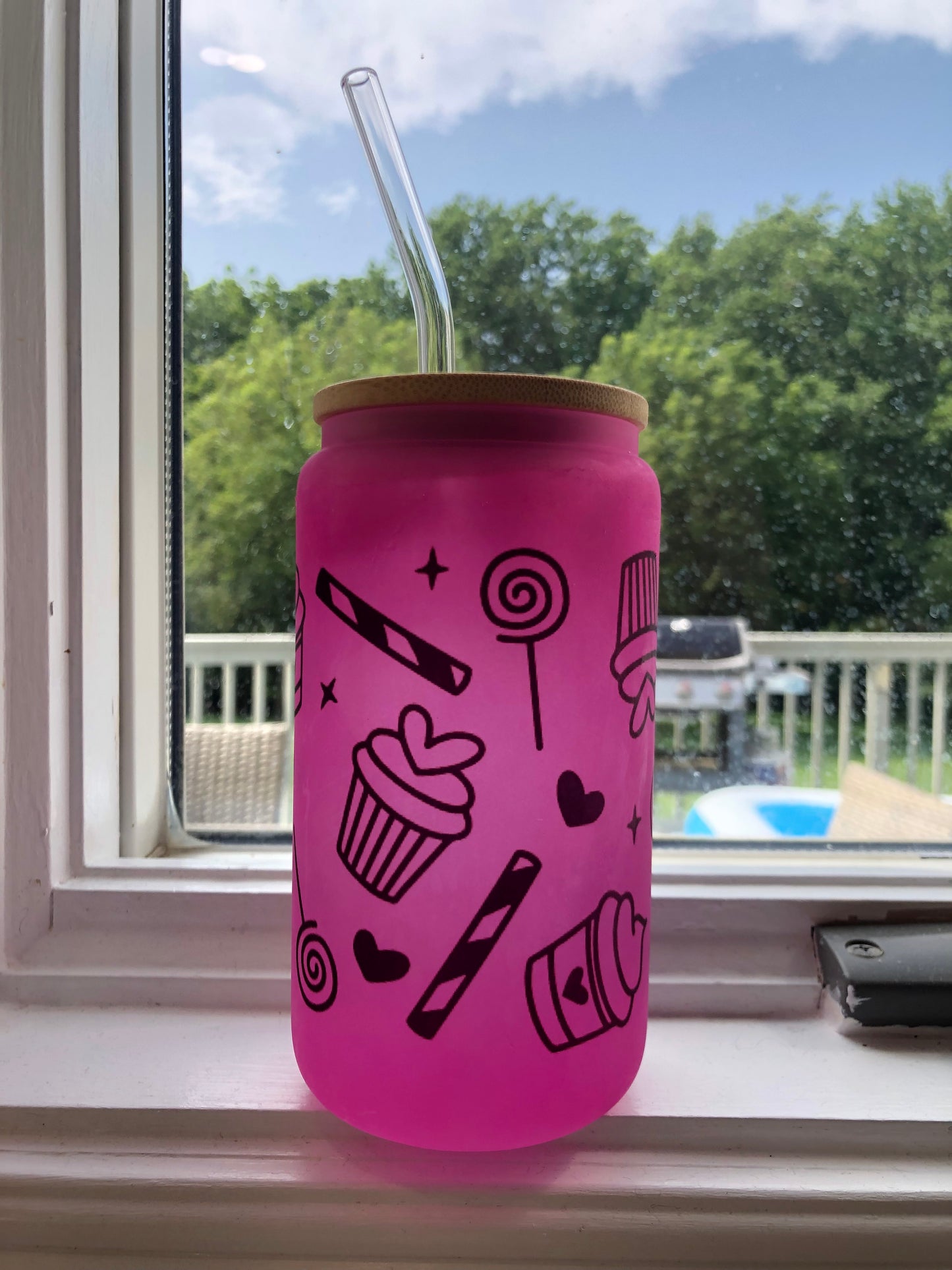 Color Changing 16oz Cup - Bake Shop