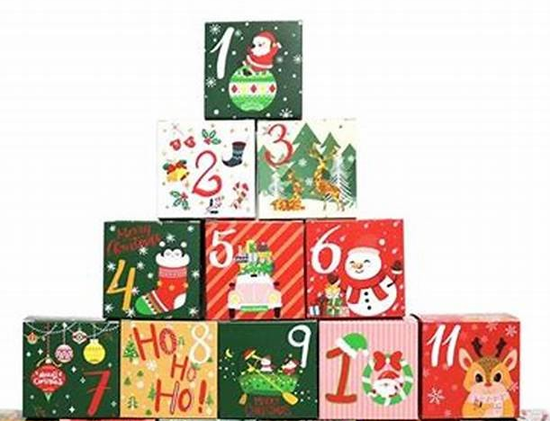 12 Days of Christmas - International Candy Boxes