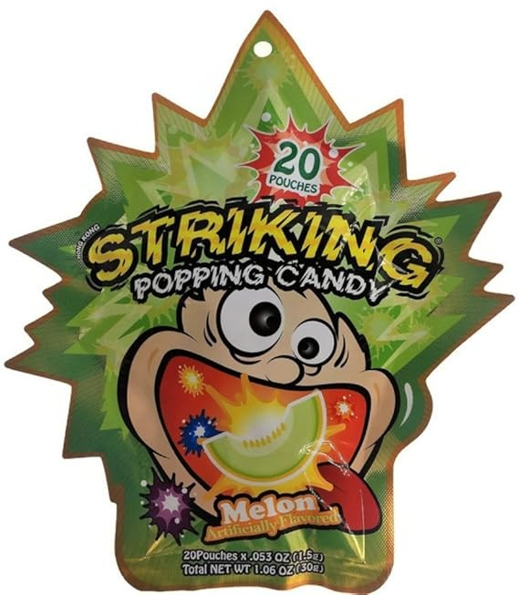 Striking Popping Candy - from Hong Kong