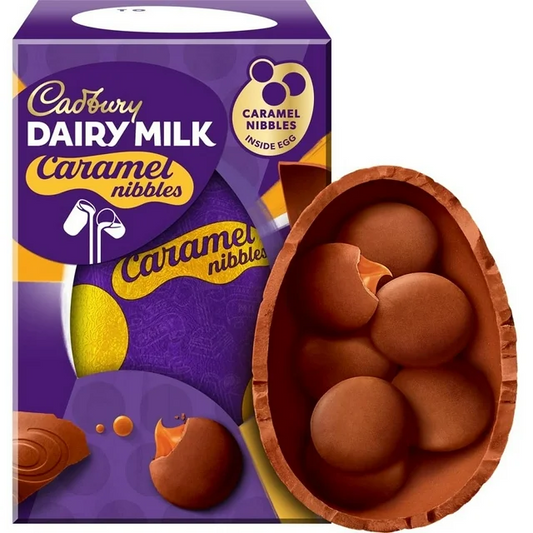 Cadbury Caramel Nibbles Egg - Imported from the UK