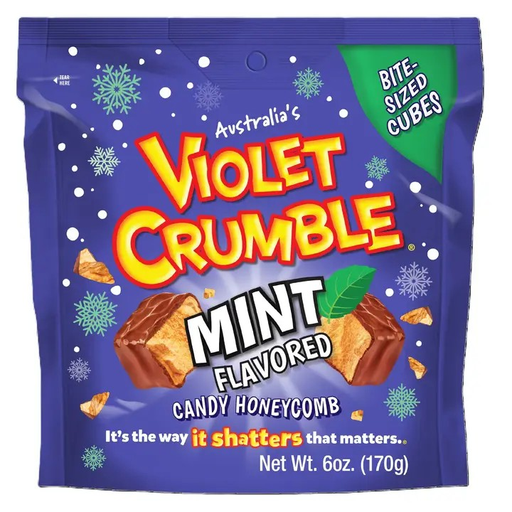 Australia Violet Crumble Bites - Mint *Limited Edition*