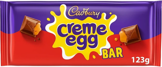 Cadbury Creme Egg Tablet (123g) - Imported from the UK