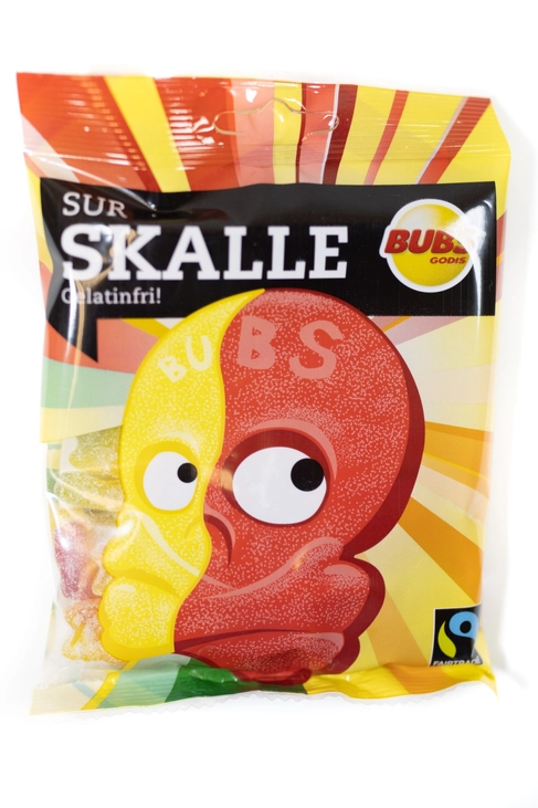 BUBS Sour Fruit Punch Micro Skulls *Vegan*