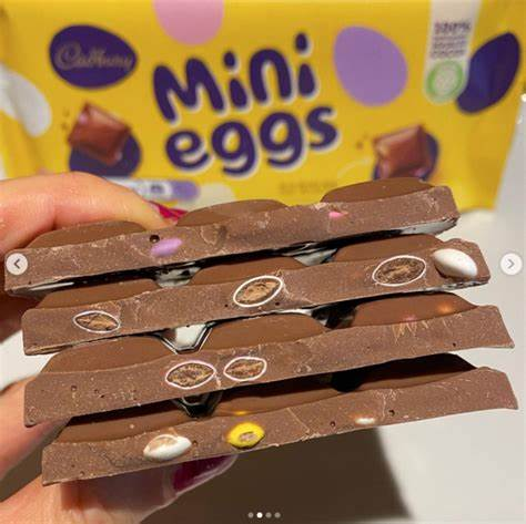Cadbury Mini Egg Tablet (110g) - Imported from the UK