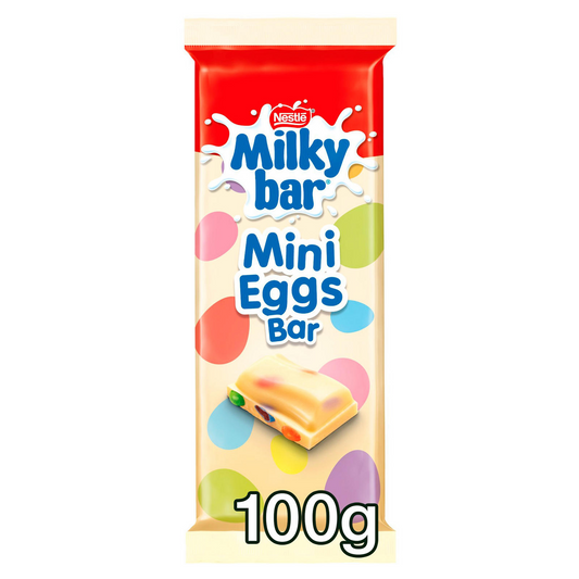 Nestle Milkybar Mini Egg Bar (100g) - Imported from the UK