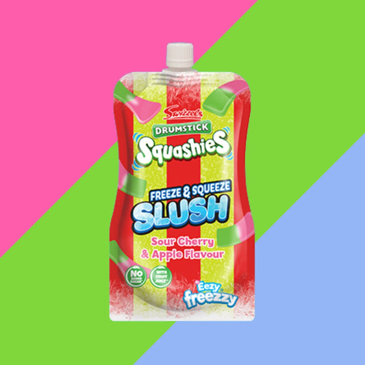 Squashies Slush Pouch - Sour Cherry & Green Apple