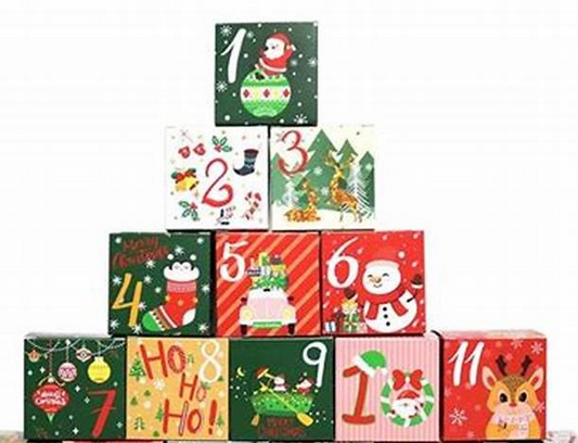 12 Days of Christmas - International Candy Boxes