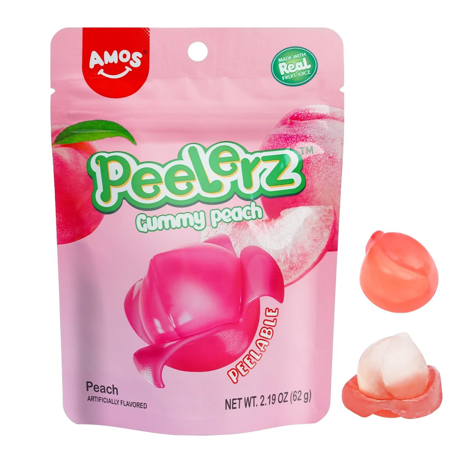 Peelerz Gummy Candy - Peach