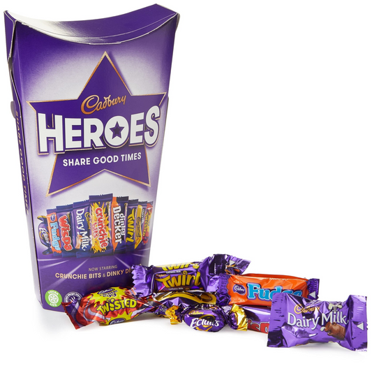 Cadbury Heroes Collection - Imported from the UK