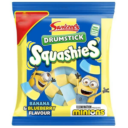 Squashies - Minion Blueberry and Banana